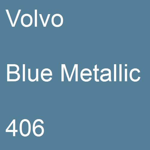 Volvo, Blue Metallic, 406.